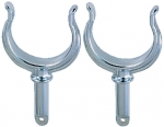 Perko 1262DP0ZNC Ribbed Rowlock Horns